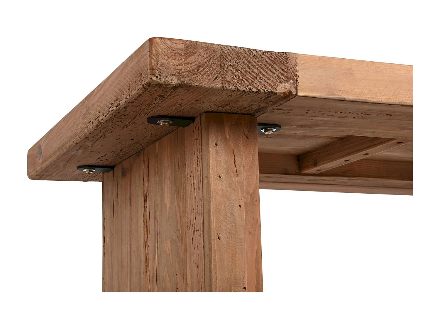 Table basse en bois recyclé de pin esprit naturel chaleureux