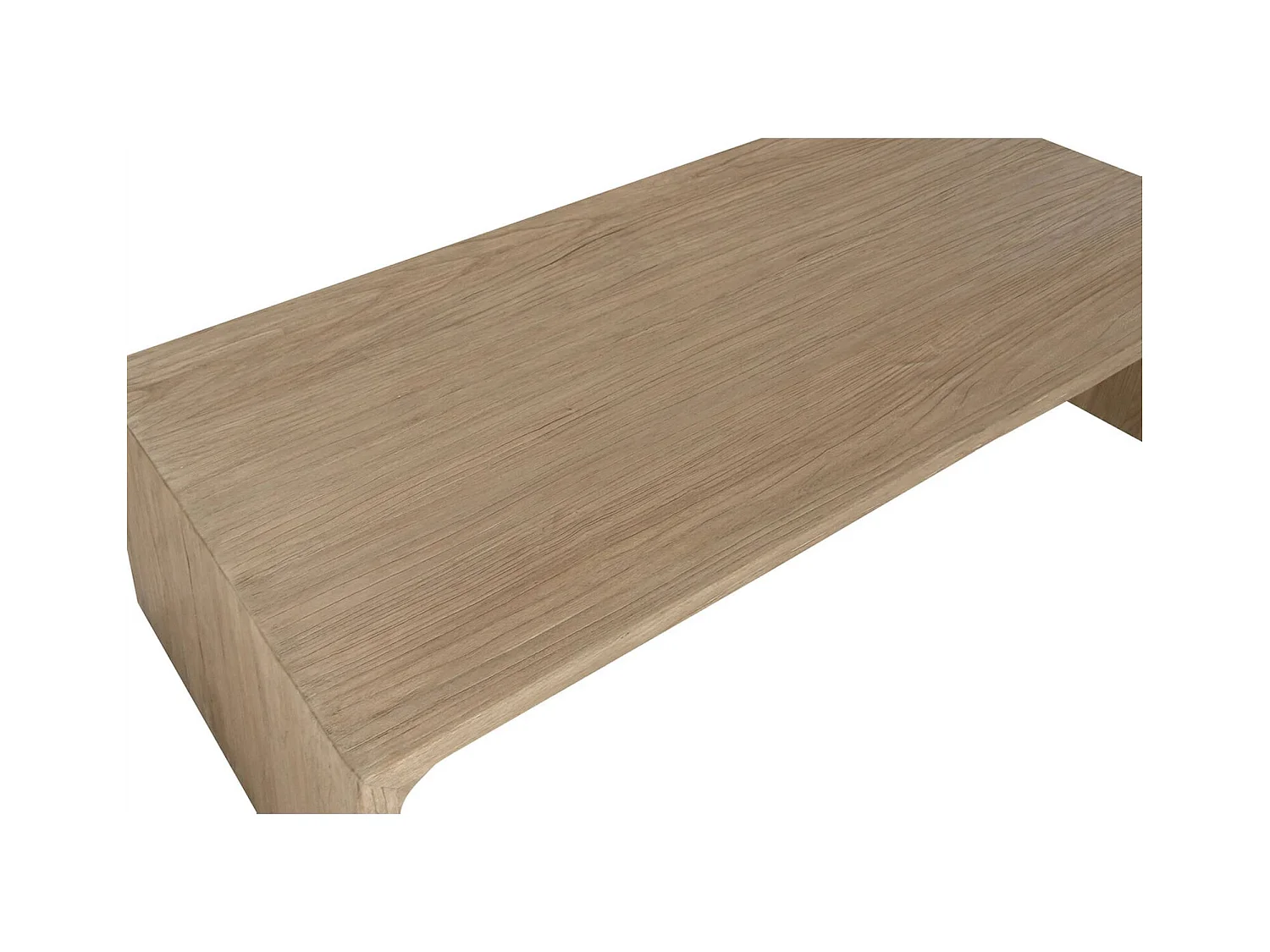 Table basse minimaliste en bois massif olmo style épuré