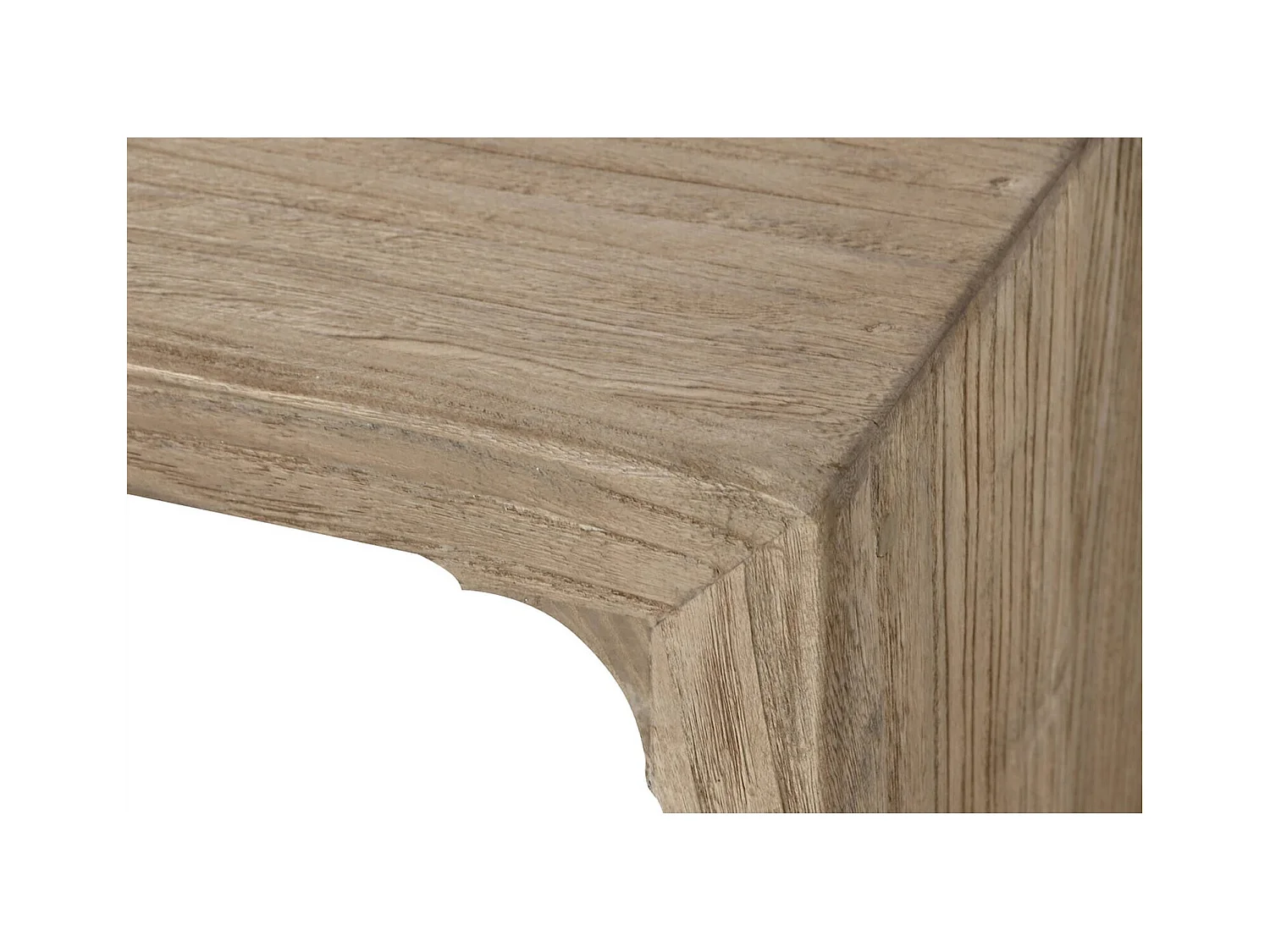 Table basse minimaliste en bois massif olmo style épuré