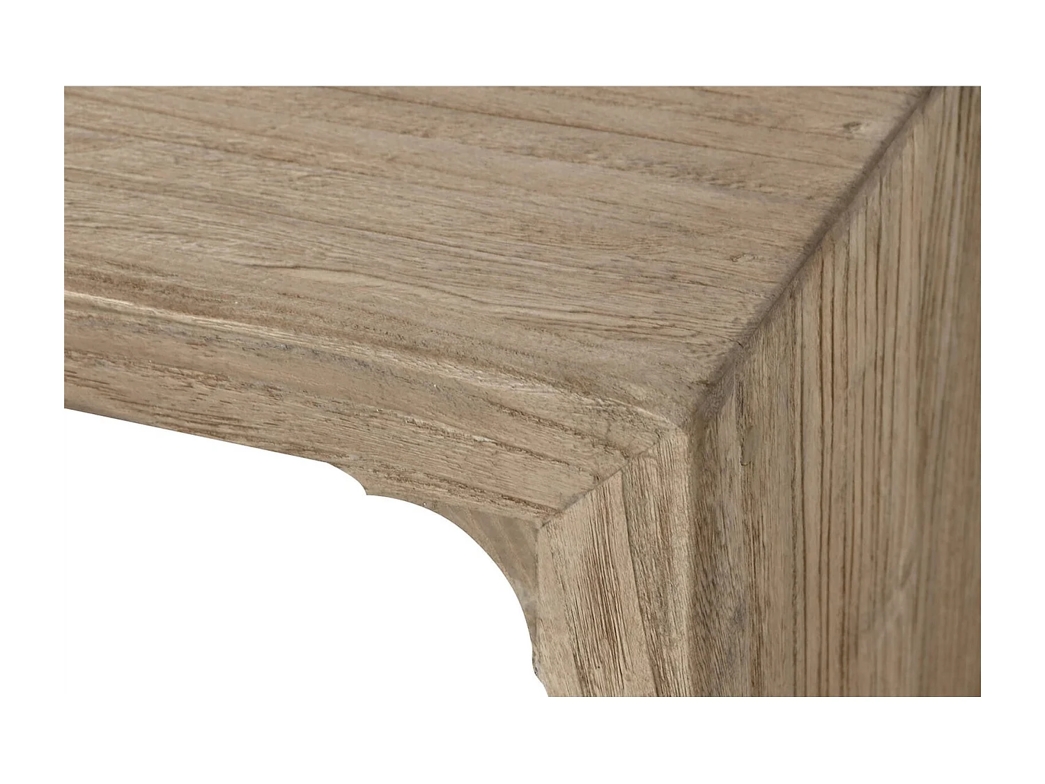 Table basse minimaliste en bois massif olmo style épuré