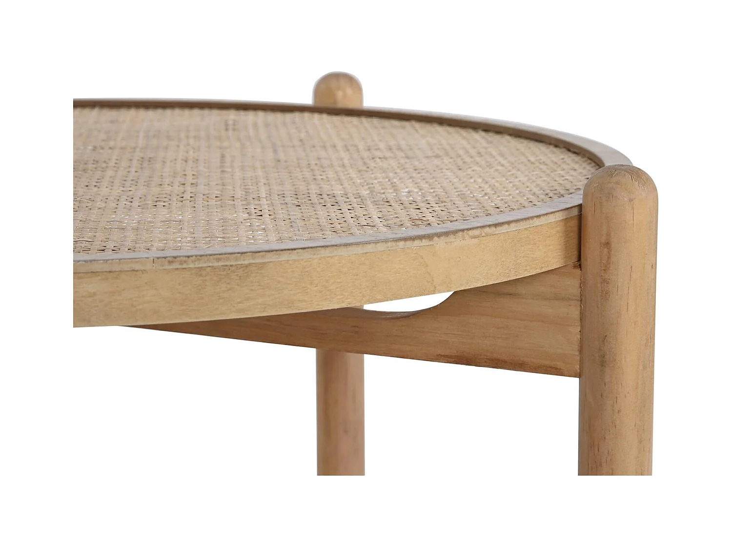 Table basse rotin naturel charme et élégance salon