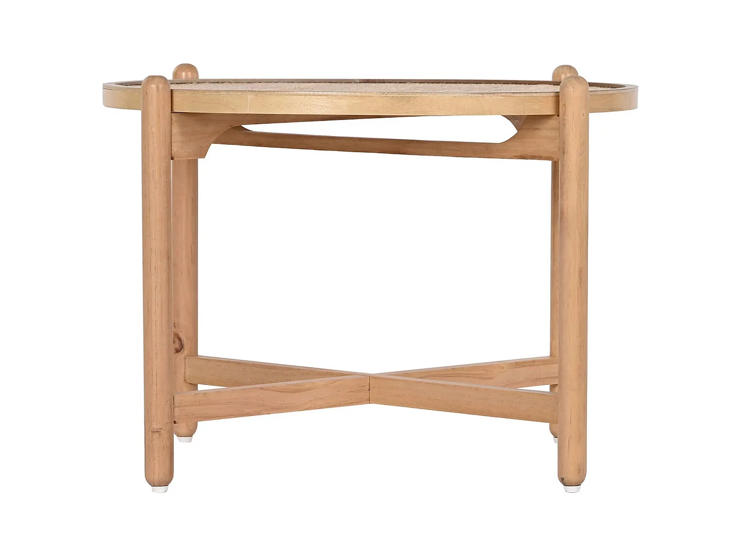 Table basse rotin naturel charme et élégance salon