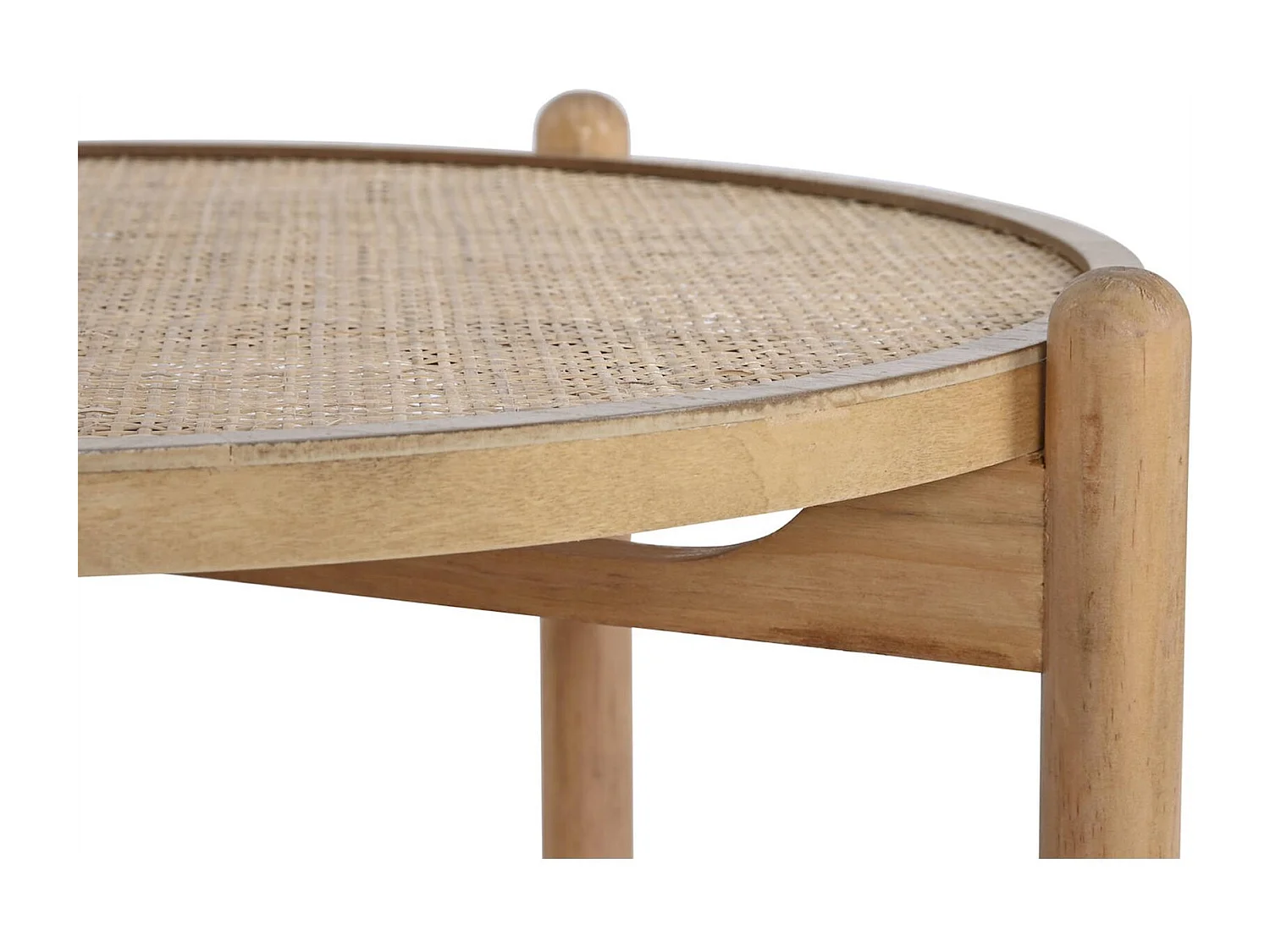 Table basse rotin naturel charme et élégance salon