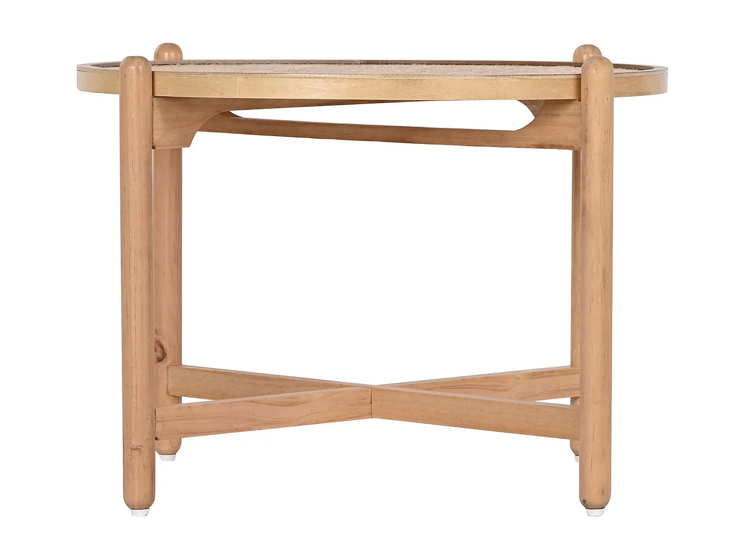 Table basse rotin naturel charme et élégance salon