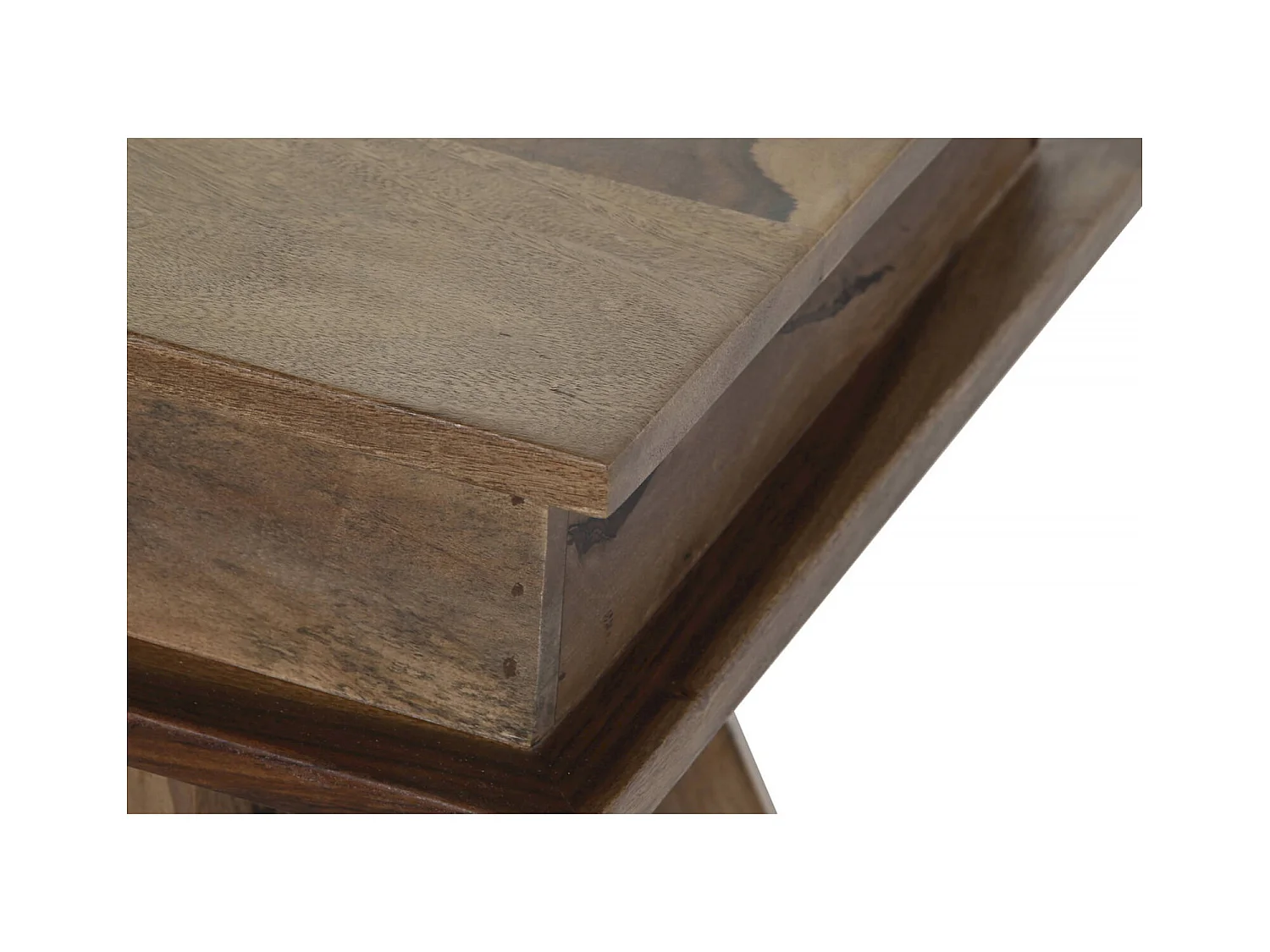 Table basse sheesham élégante et robuste