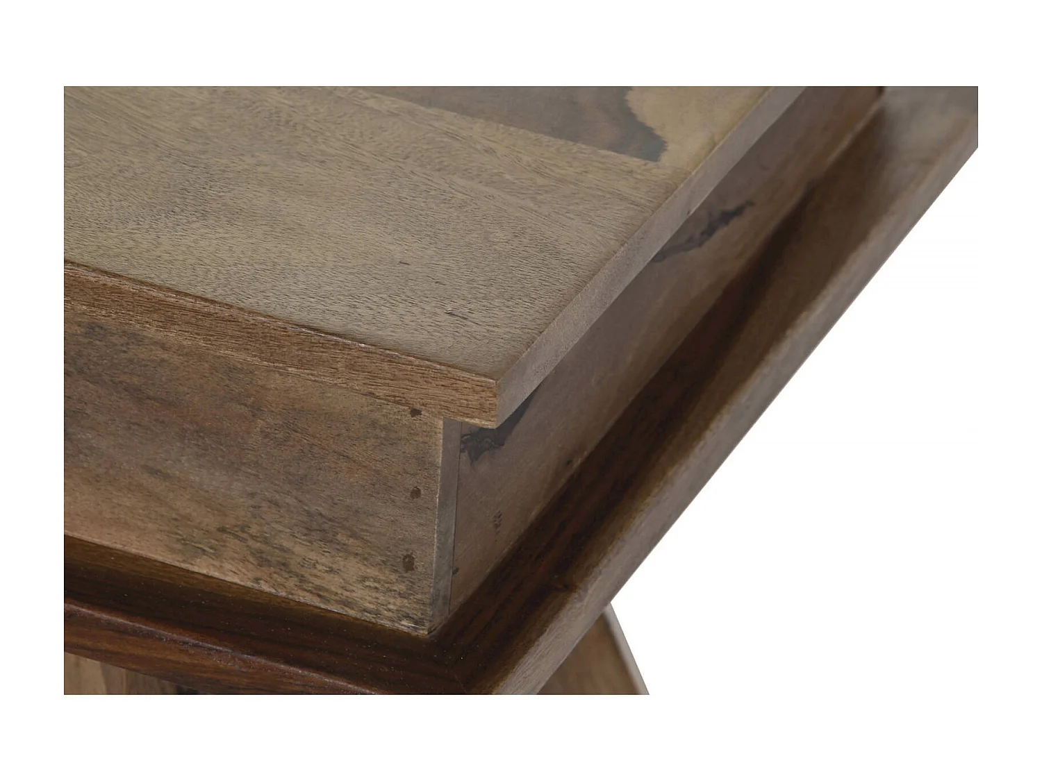 Table basse sheesham élégante et robuste