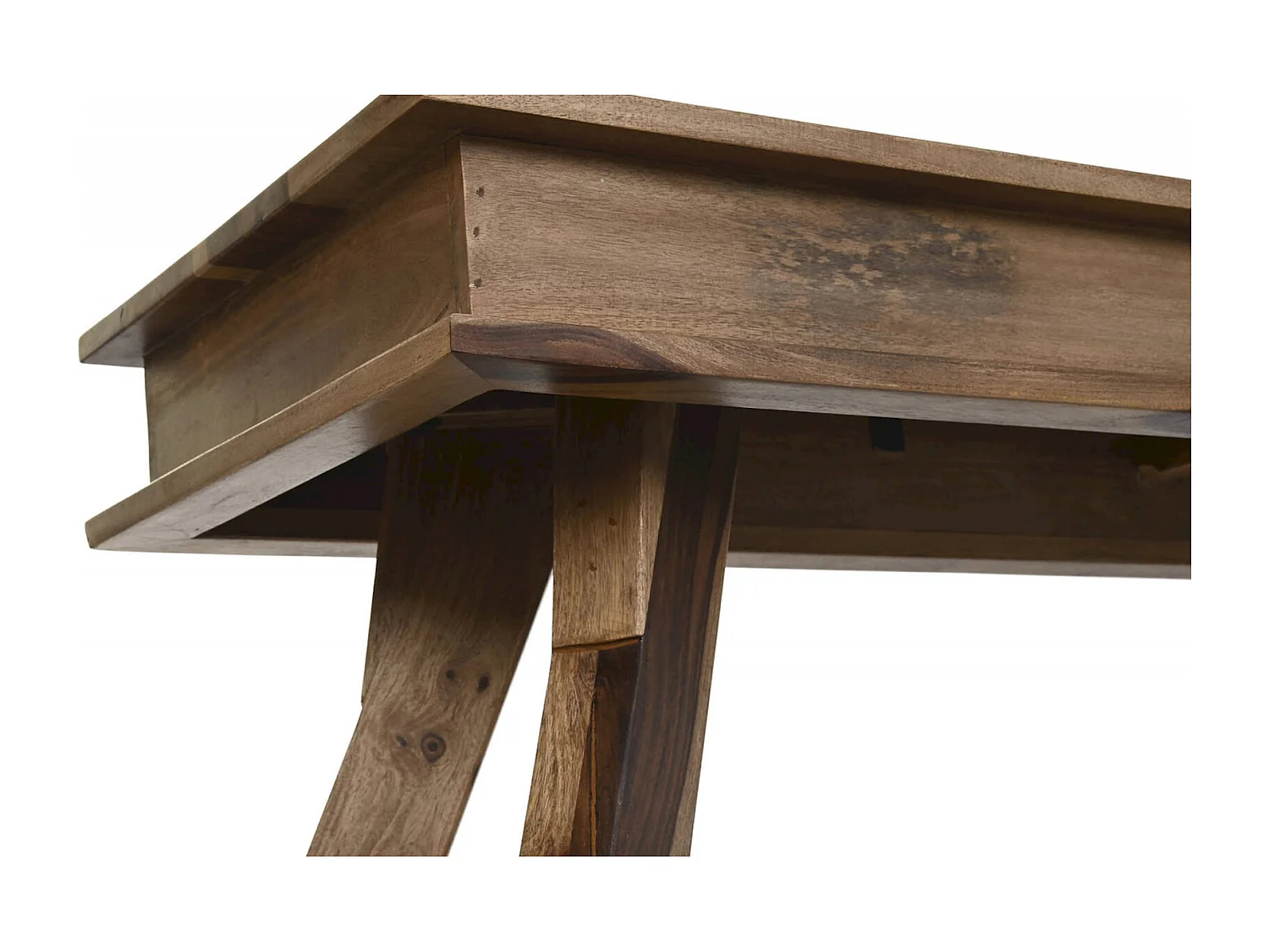 Table basse sheesham élégante et robuste