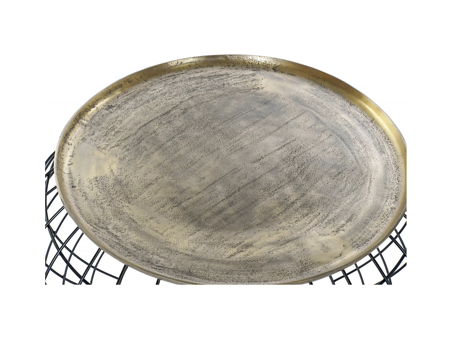 Table basse design dorée élégante et tendance