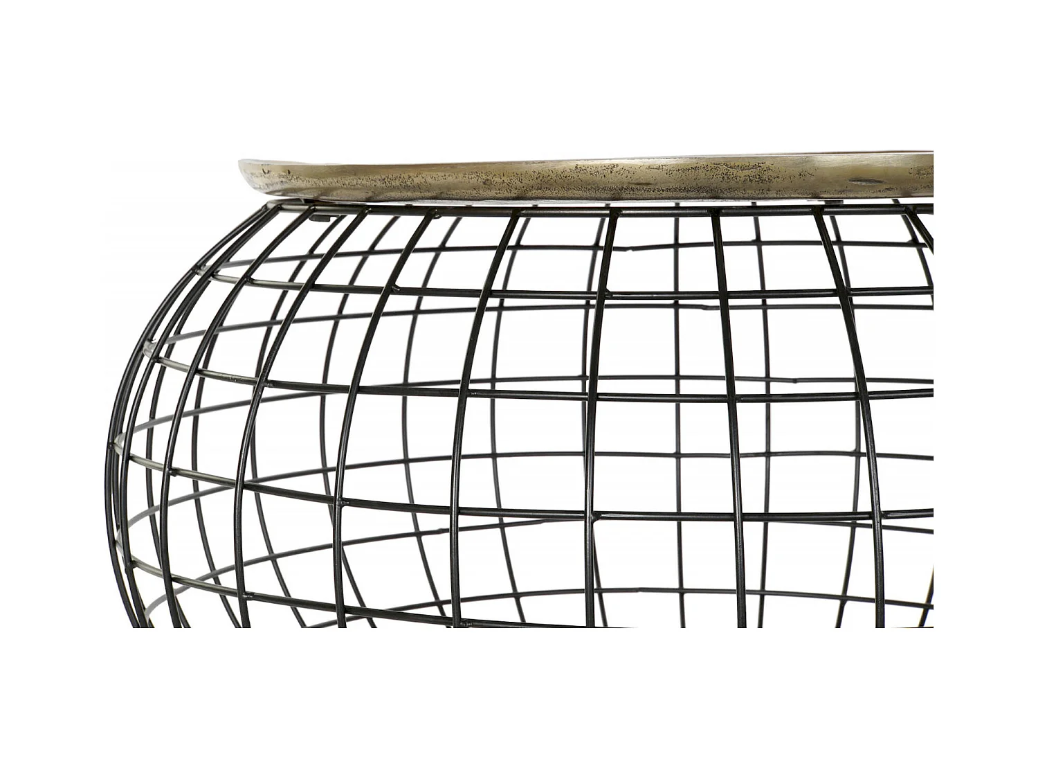 Table basse design dorée élégante et tendance