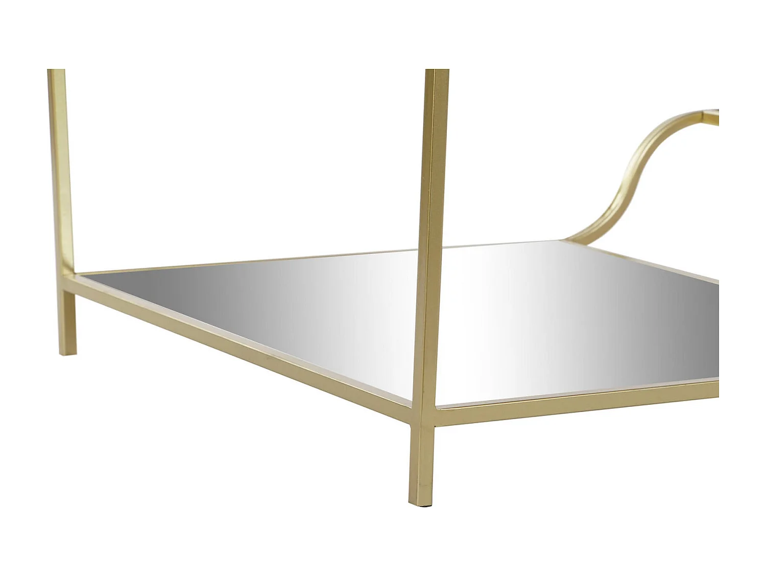 Table basse élégance dorée et design moderne