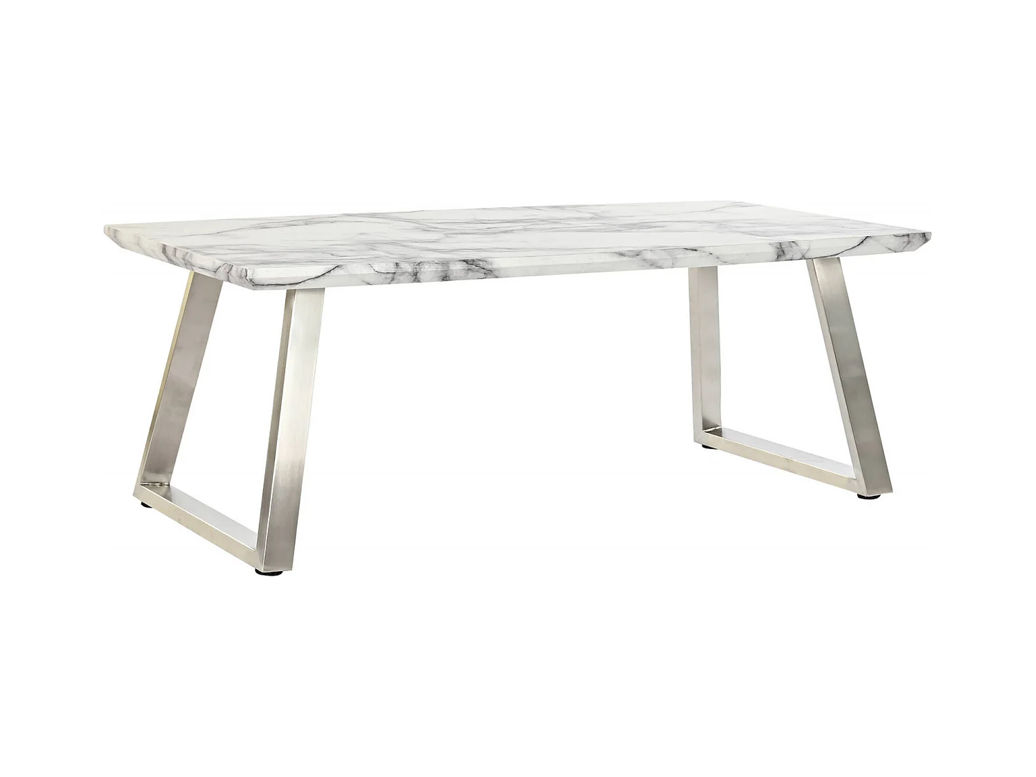 Table basse élégance bois et acier pour salon chic