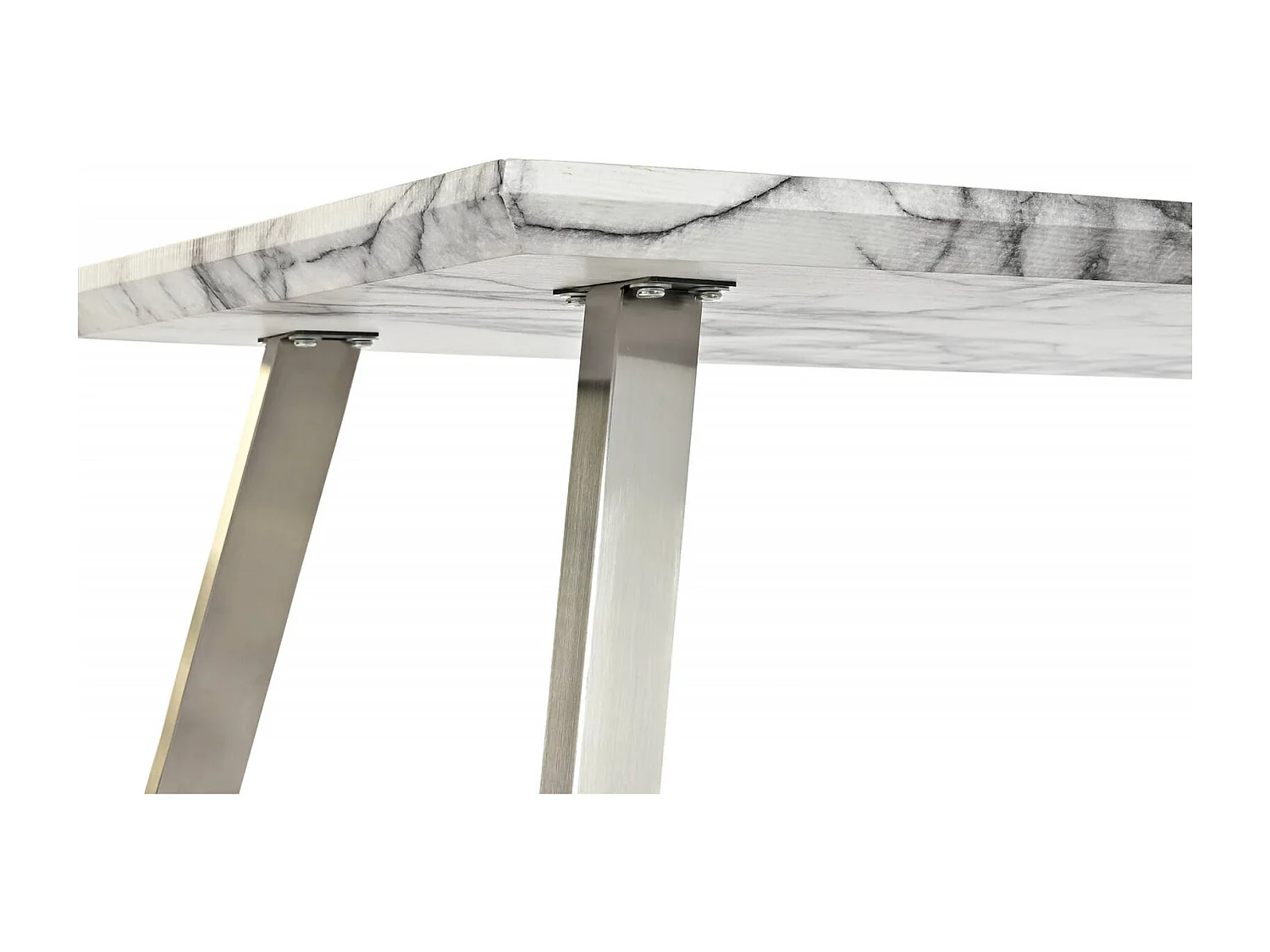 Table basse élégance bois et acier pour salon chic