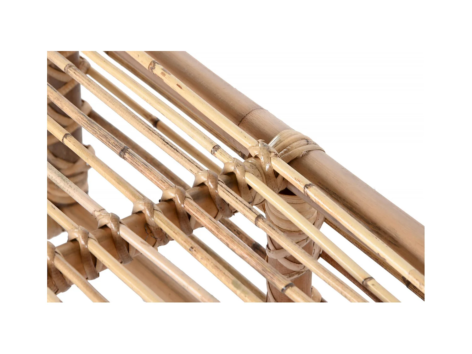 Table basse rotin naturel élégance pour salon cosy