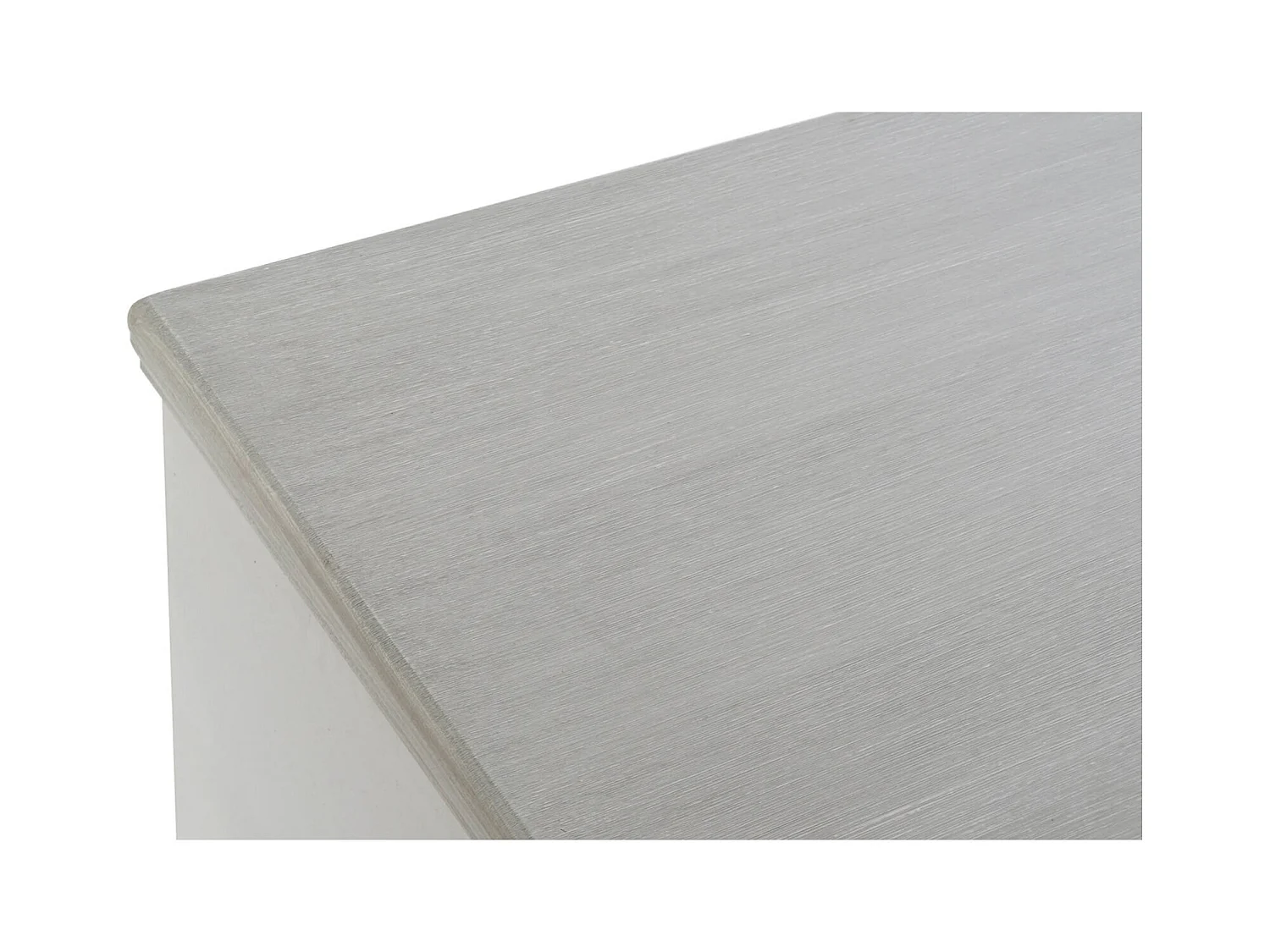 Table basse élégante blanche avec rangement intégré