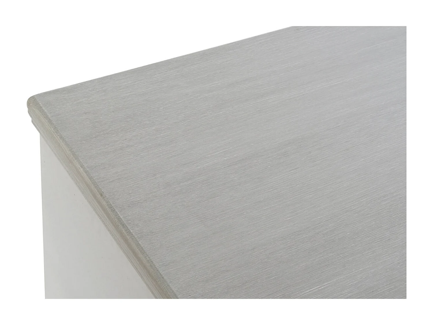 Table basse élégante blanche avec rangement intégré
