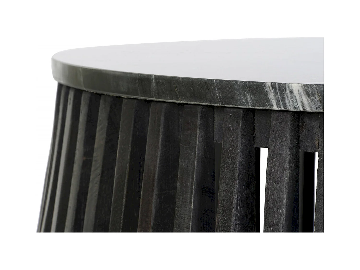 Table basse marbre noir élégance intemporelle