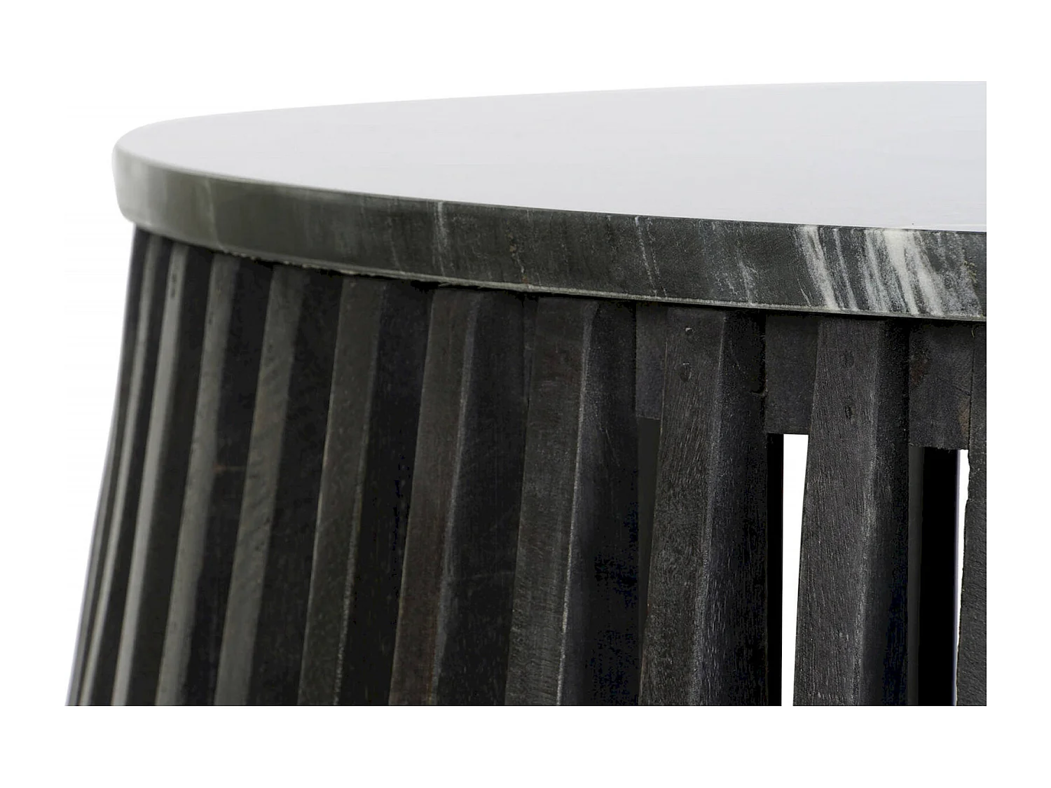 Table basse marbre noir élégance intemporelle