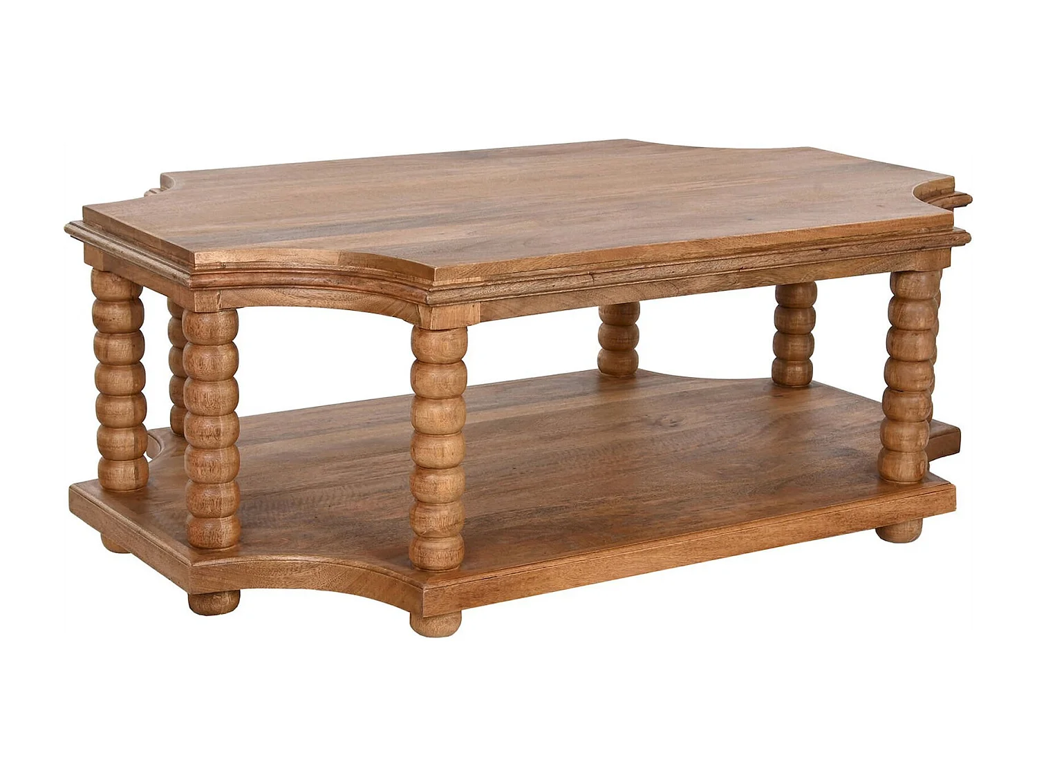 Table basse mango design élégant pour salon moderne