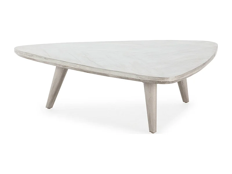 Table basse Bois de cèdre élégance Gris Voilé