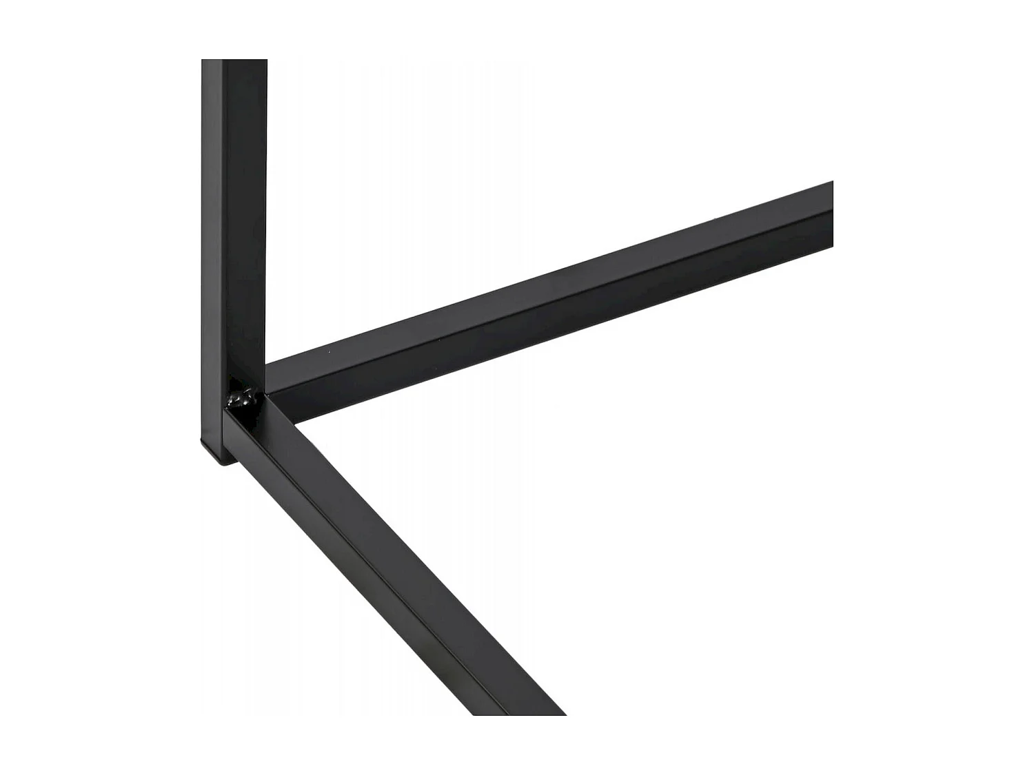 Table basse effet marbre noir pour salon chic