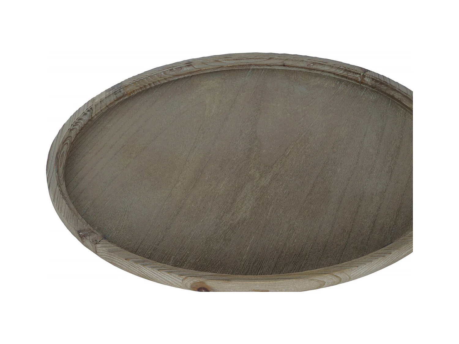 Table basse design épicéa avec pieds en métal élégant