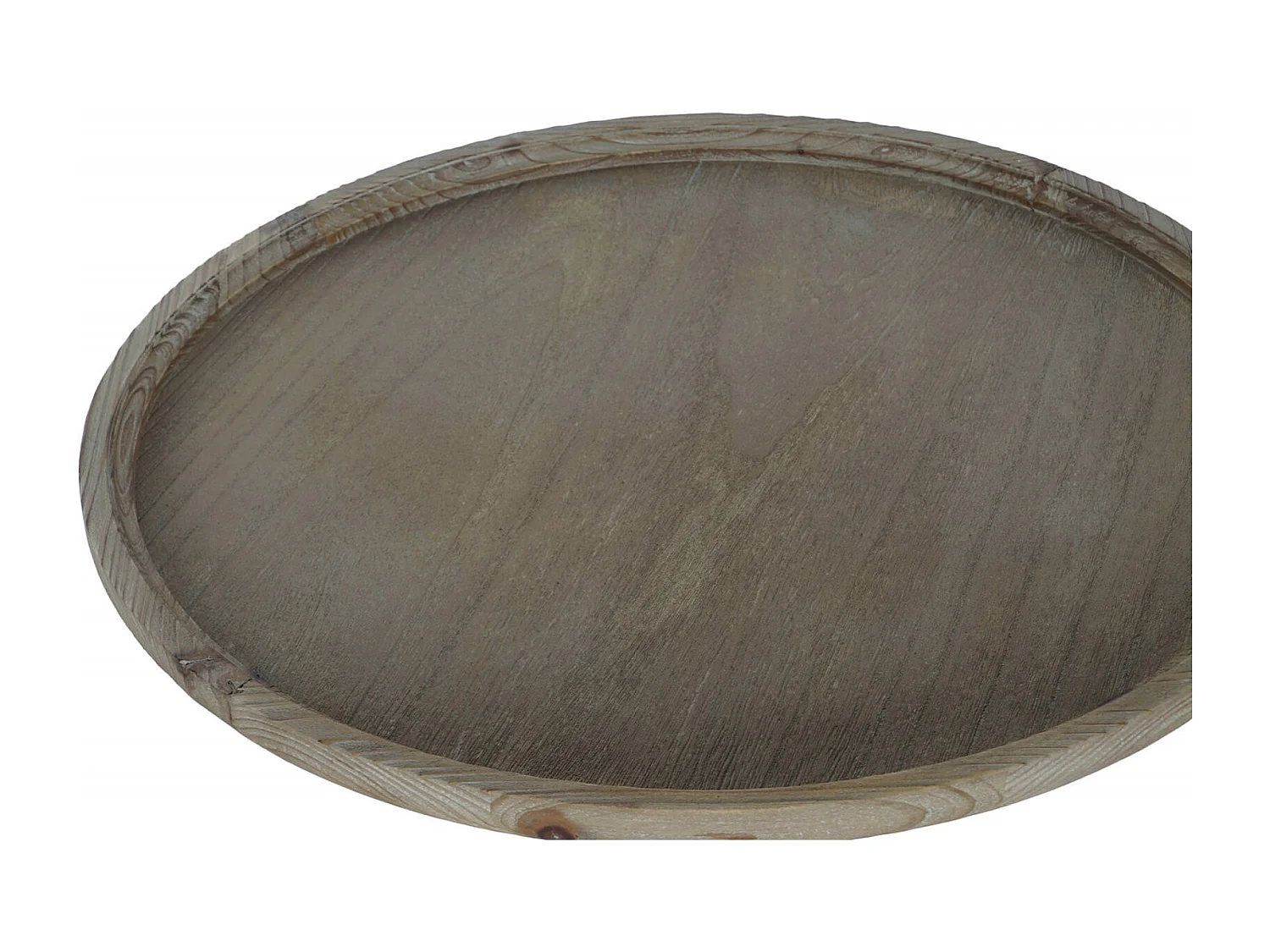 Table basse design épicéa avec pieds en métal élégant