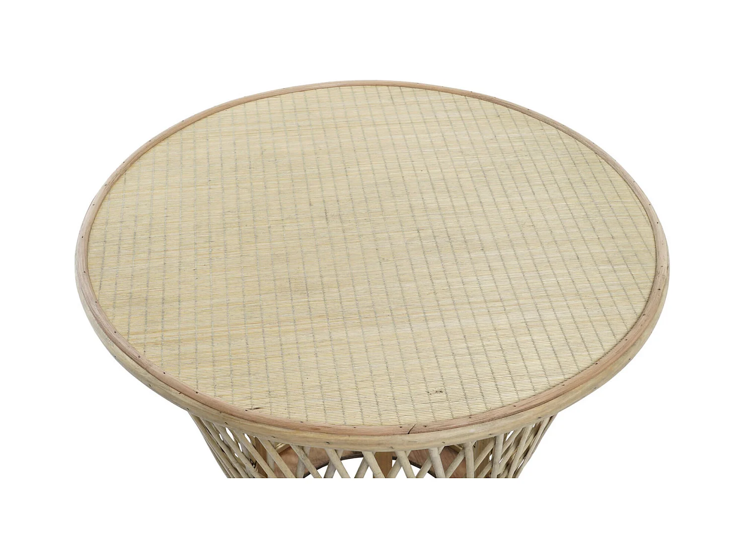 Table basse en bambou éco-conçu pour intérieur chic