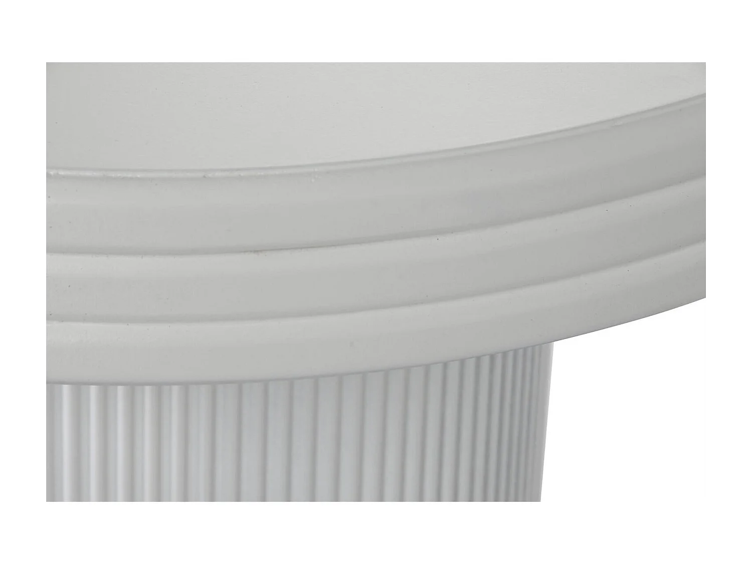 Table basse blanche élégante en bois mdf style contemporain