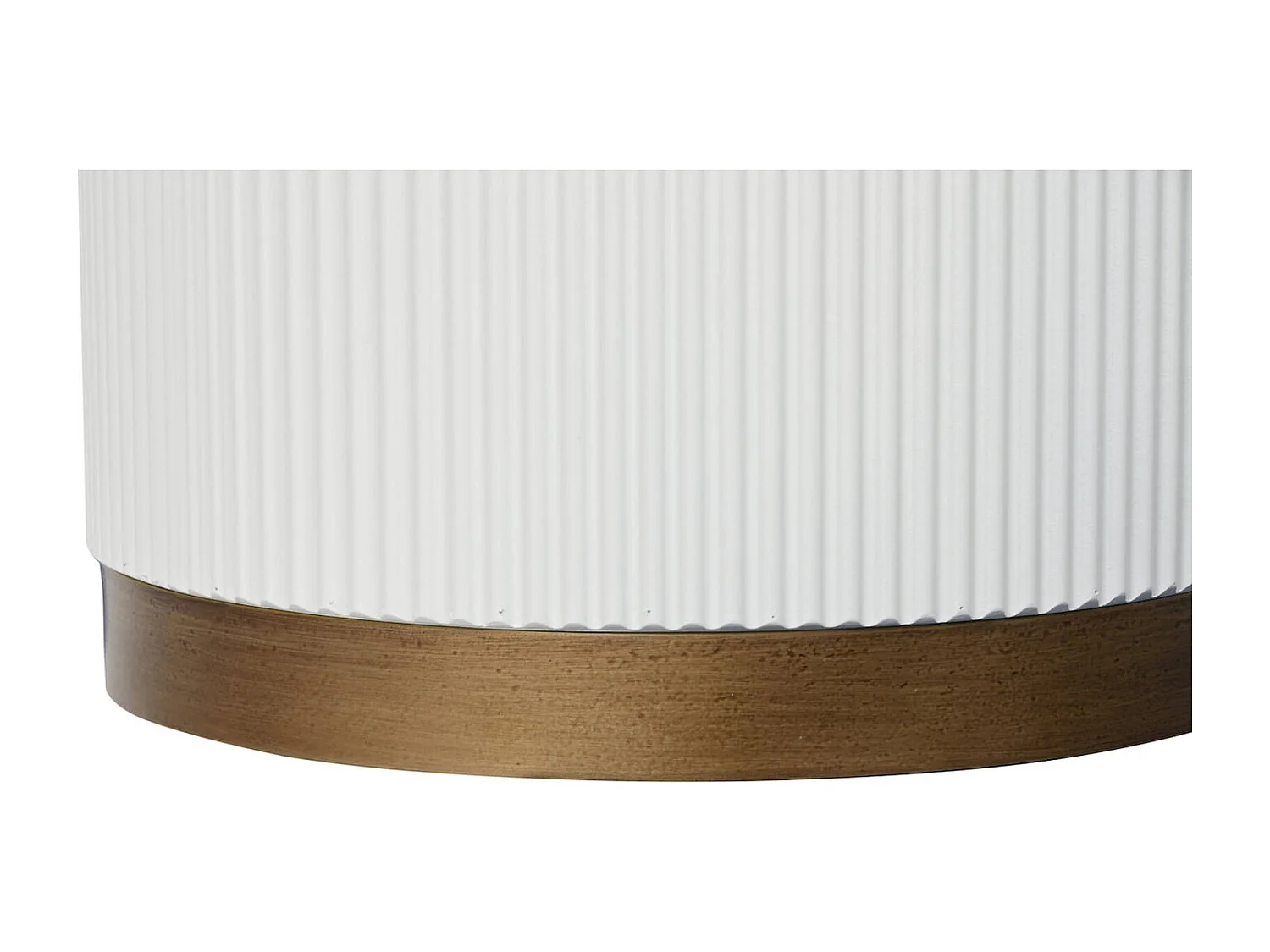 Table basse blanche élégante en bois mdf style contemporain