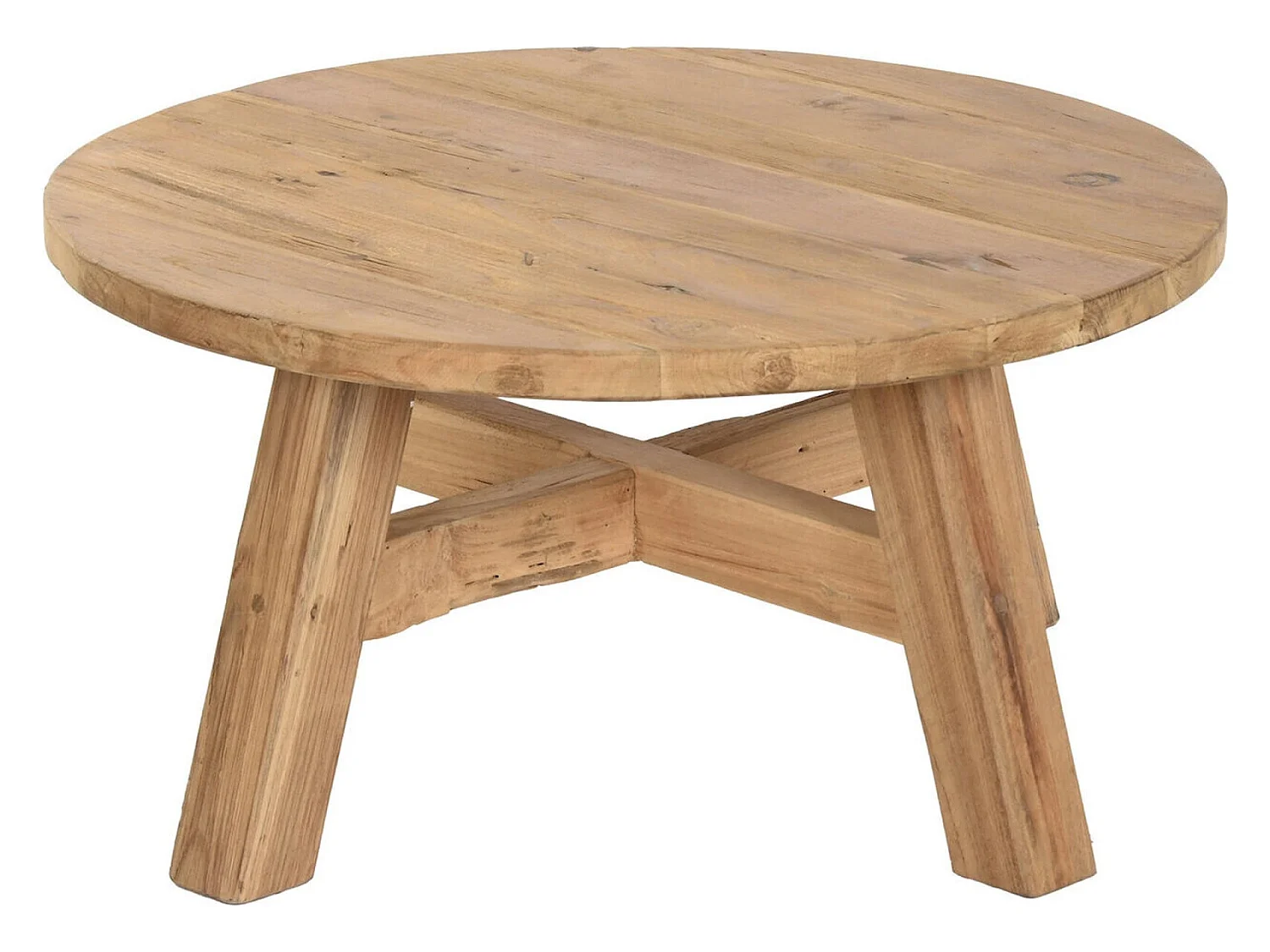 table basse en bois naturel esprit chaleureux pour salon cosy