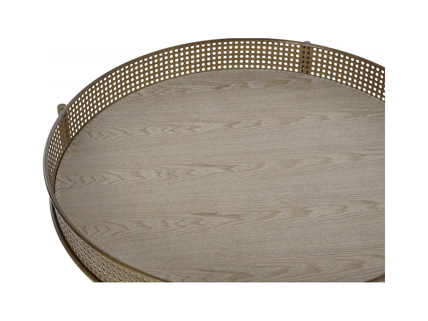 Table basse élégance métal pour salon chic et moderne