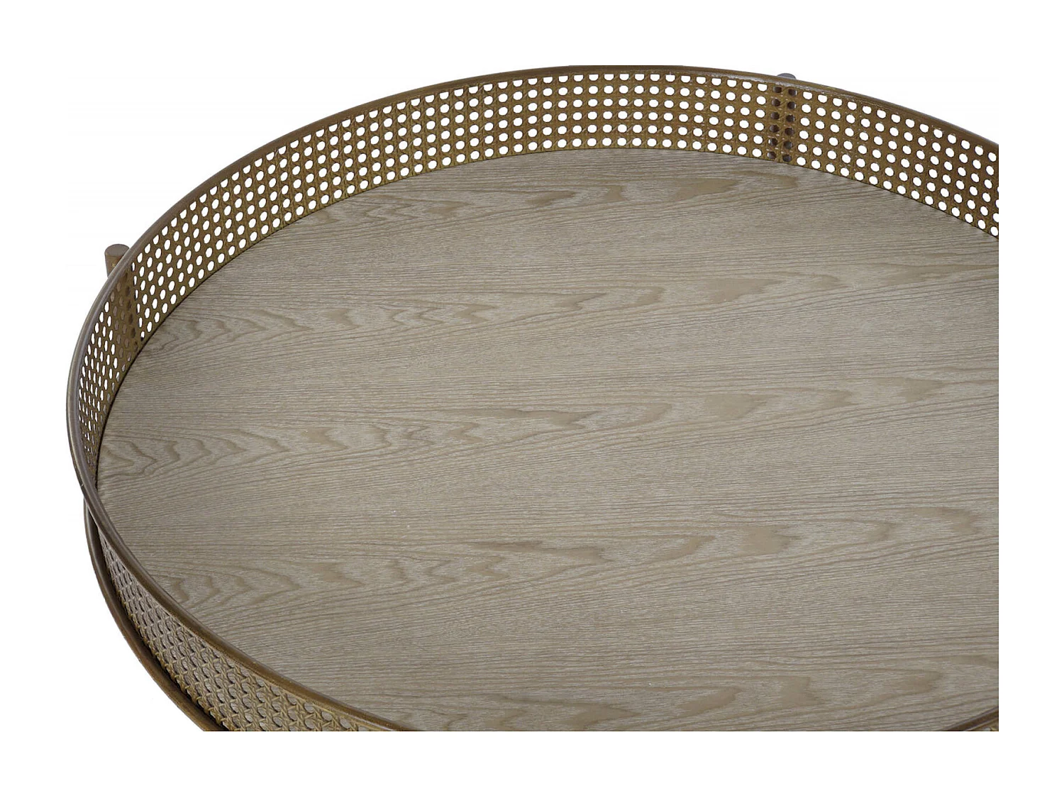 Table basse élégance métal pour salon chic et moderne