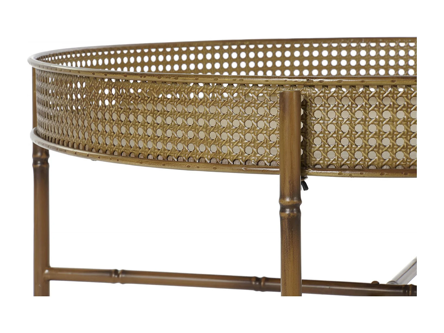 Table basse élégance métal pour salon chic et moderne