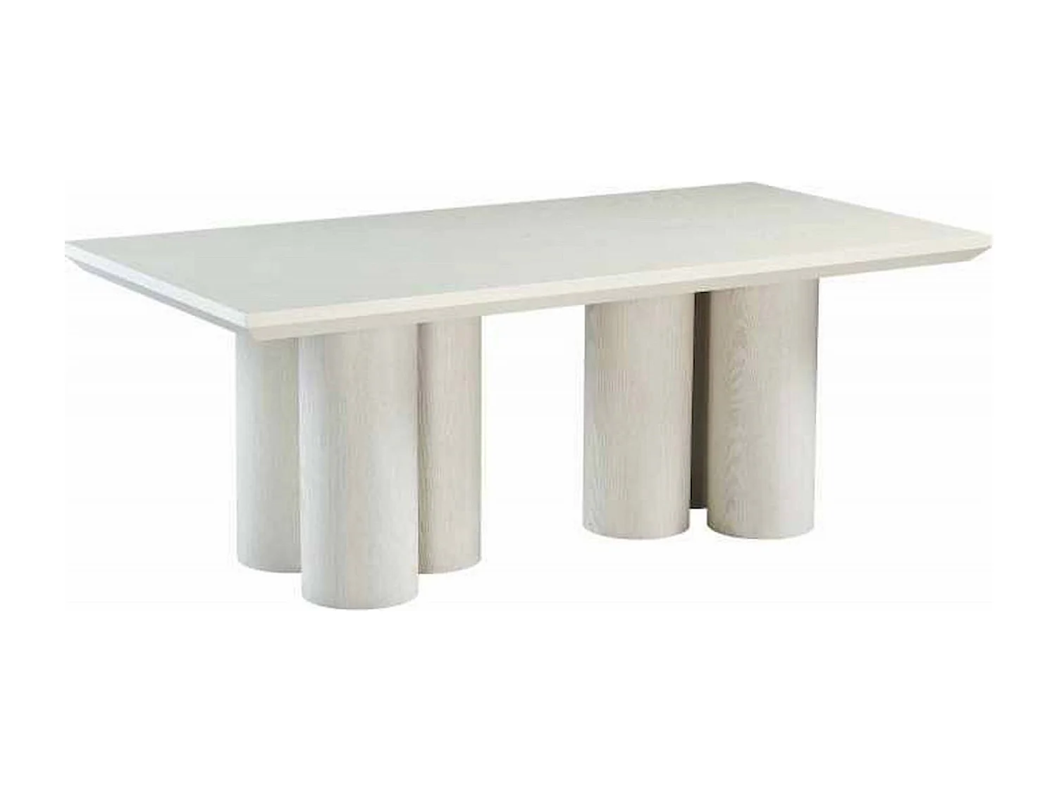 Table basse finition bois naturel pour salon chic