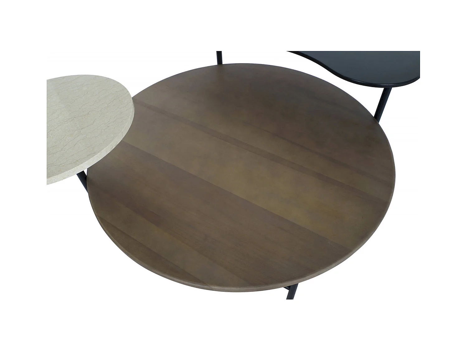 Table basse élégance marbre et métal pour salon chic