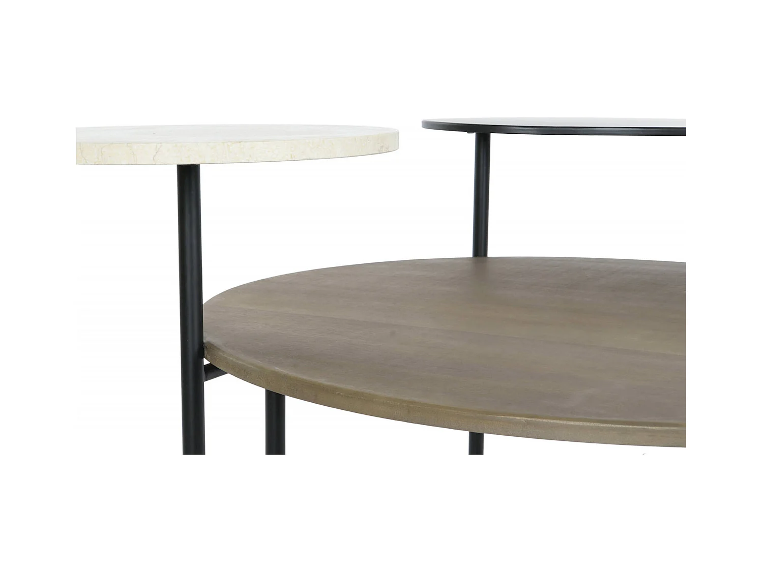 Table basse élégance marbre et métal pour salon chic