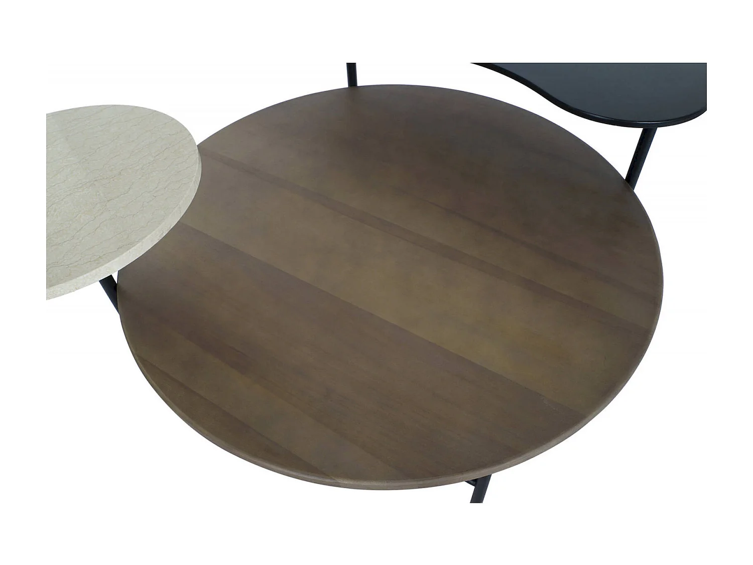 Table basse élégance marbre et métal pour salon chic