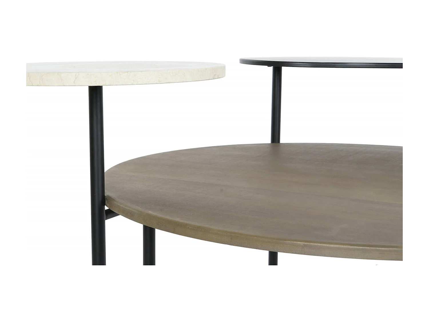 Table basse élégance marbre et métal pour salon chic