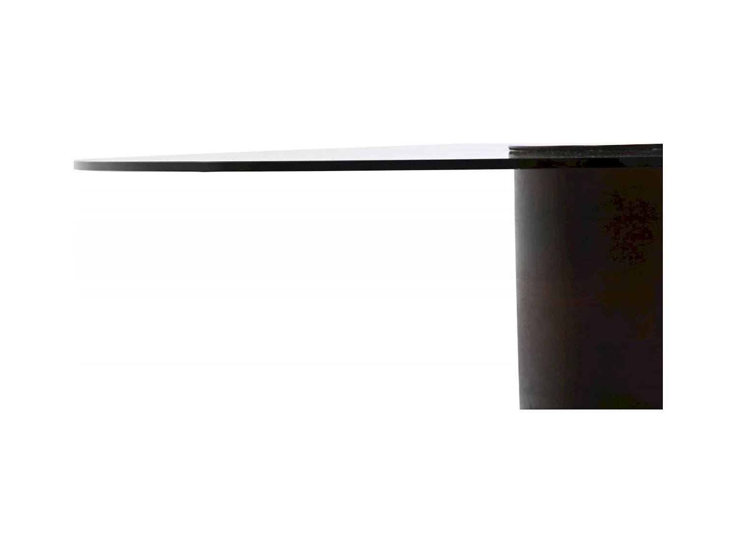 Table basse élégance verre et bois mango pour salon