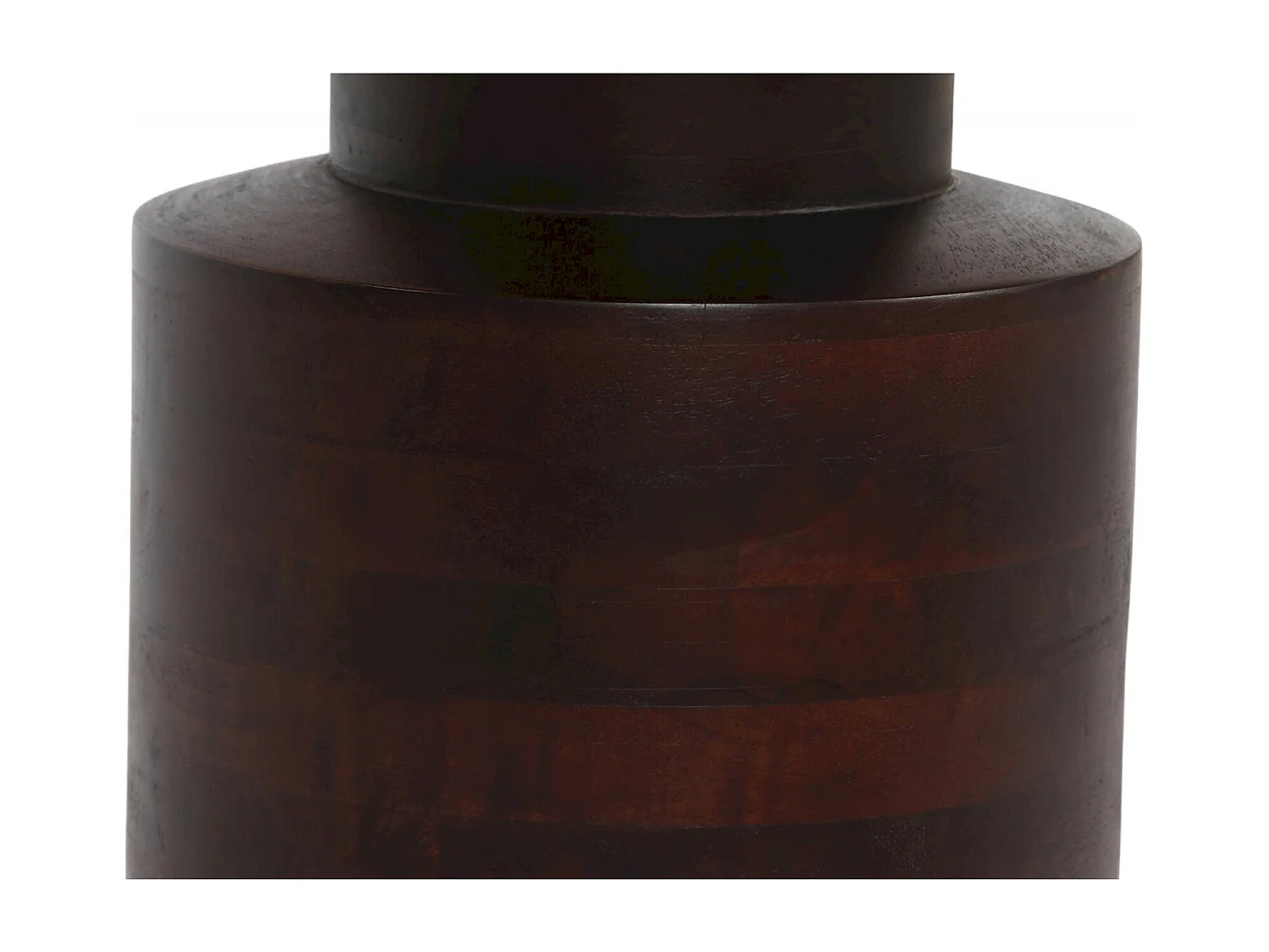 Table basse élégance verre et bois mango pour salon