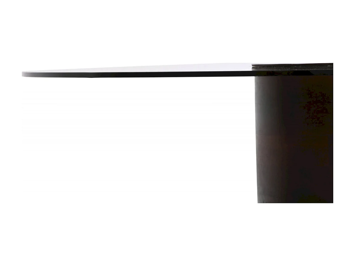 Table basse élégance verre et bois mango pour salon