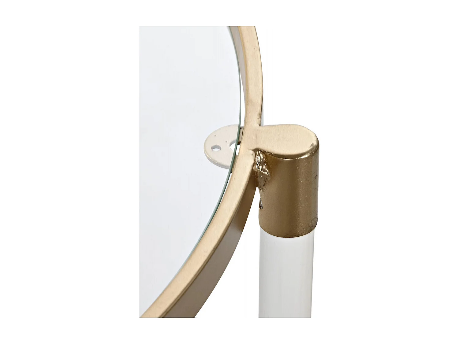 Table basse élégance dorée et transparence chic