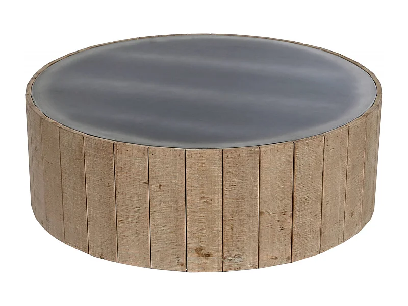 Table basse élégance bois naturel pour salon