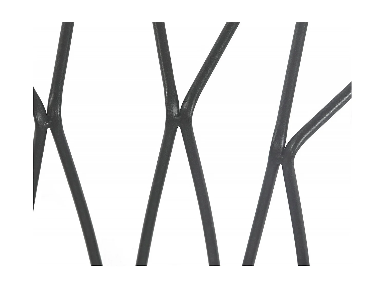 Table basse design métallique noire élégante