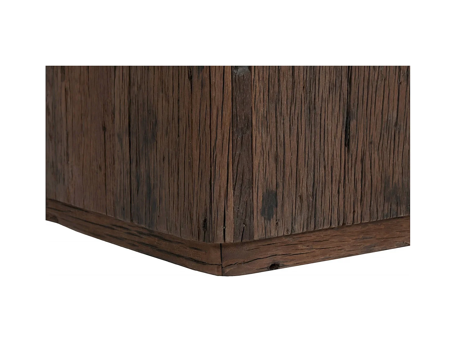 Table basse bois recyclé pour intérieur chaleureux