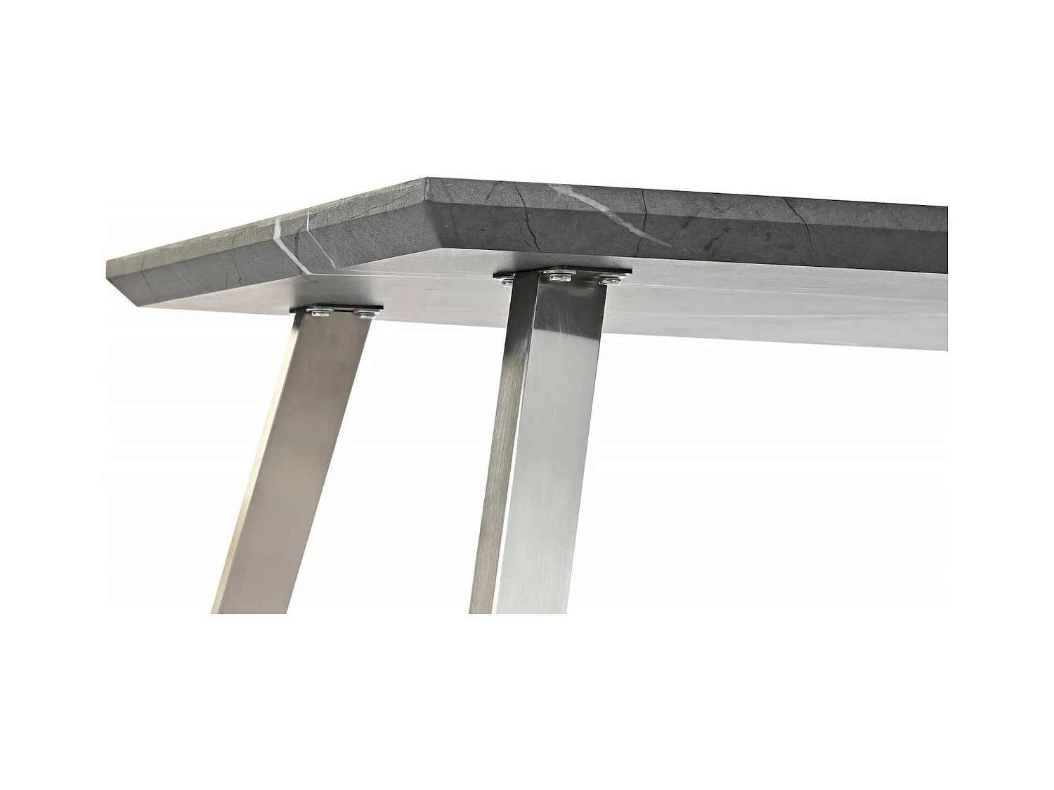 Table basse bois et acier noir pour salon chic