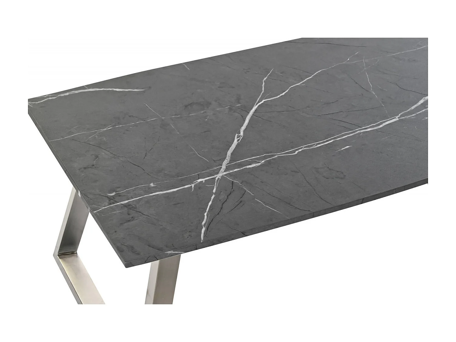 Table basse bois et acier noir pour salon chic