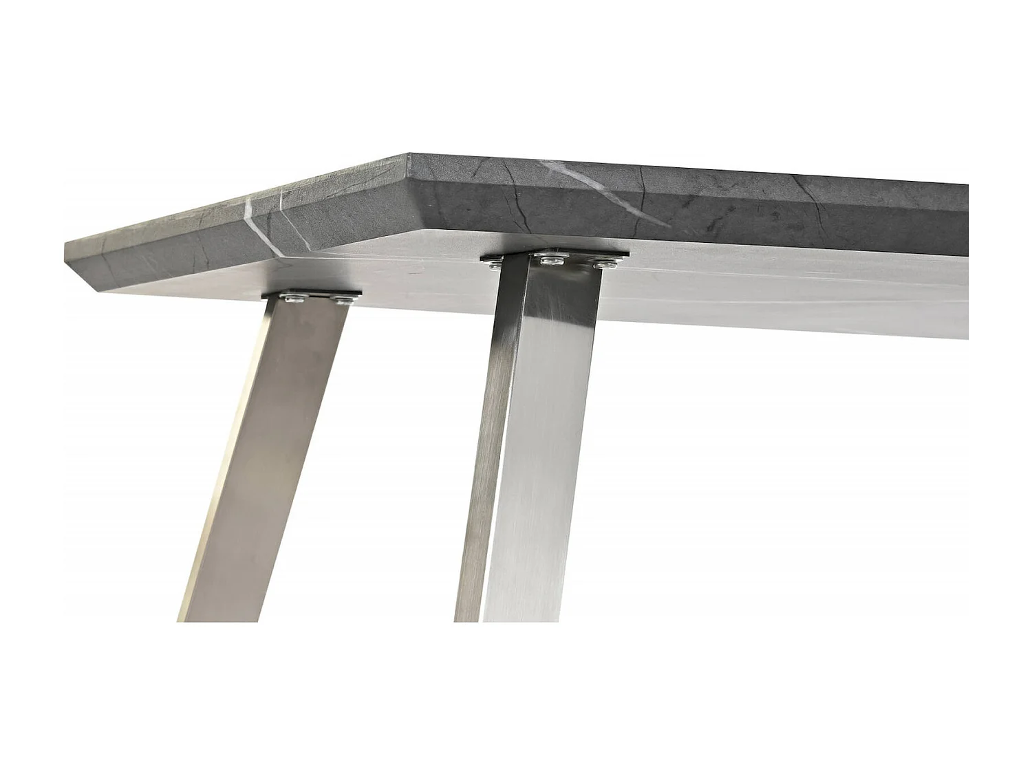 Table basse bois et acier noir pour salon chic