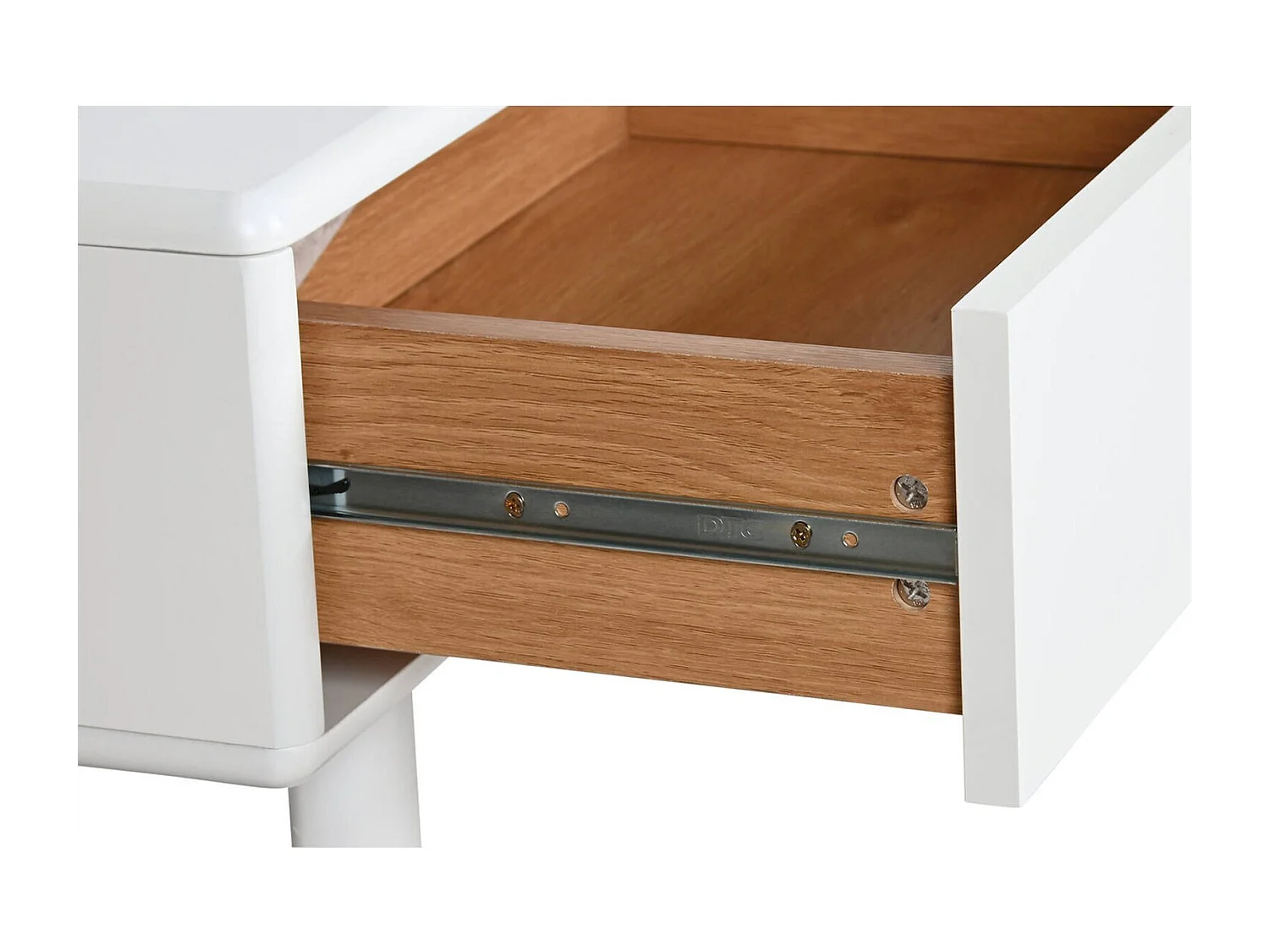 Table basse épurée bicolore pour salon moderne