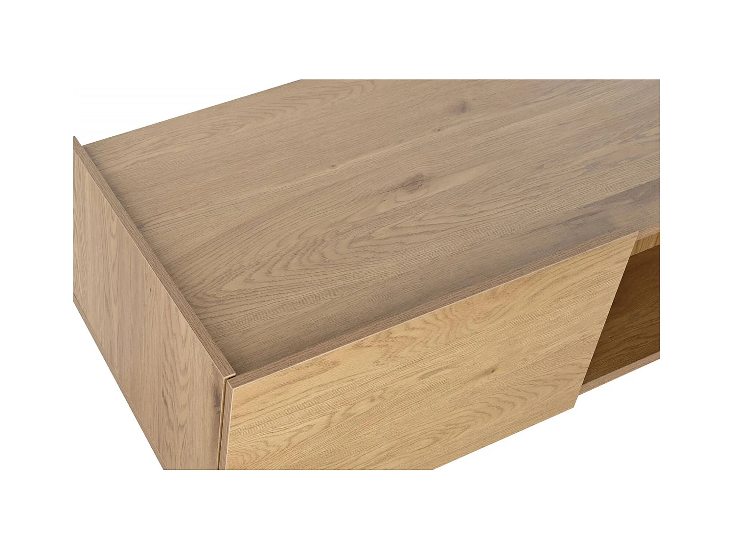 Table basse élégance naturelle en chêne pour salon